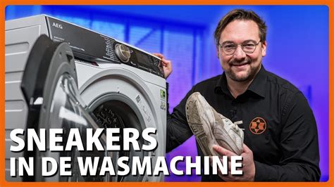 Zo was je je sneakers in de wasmachine 